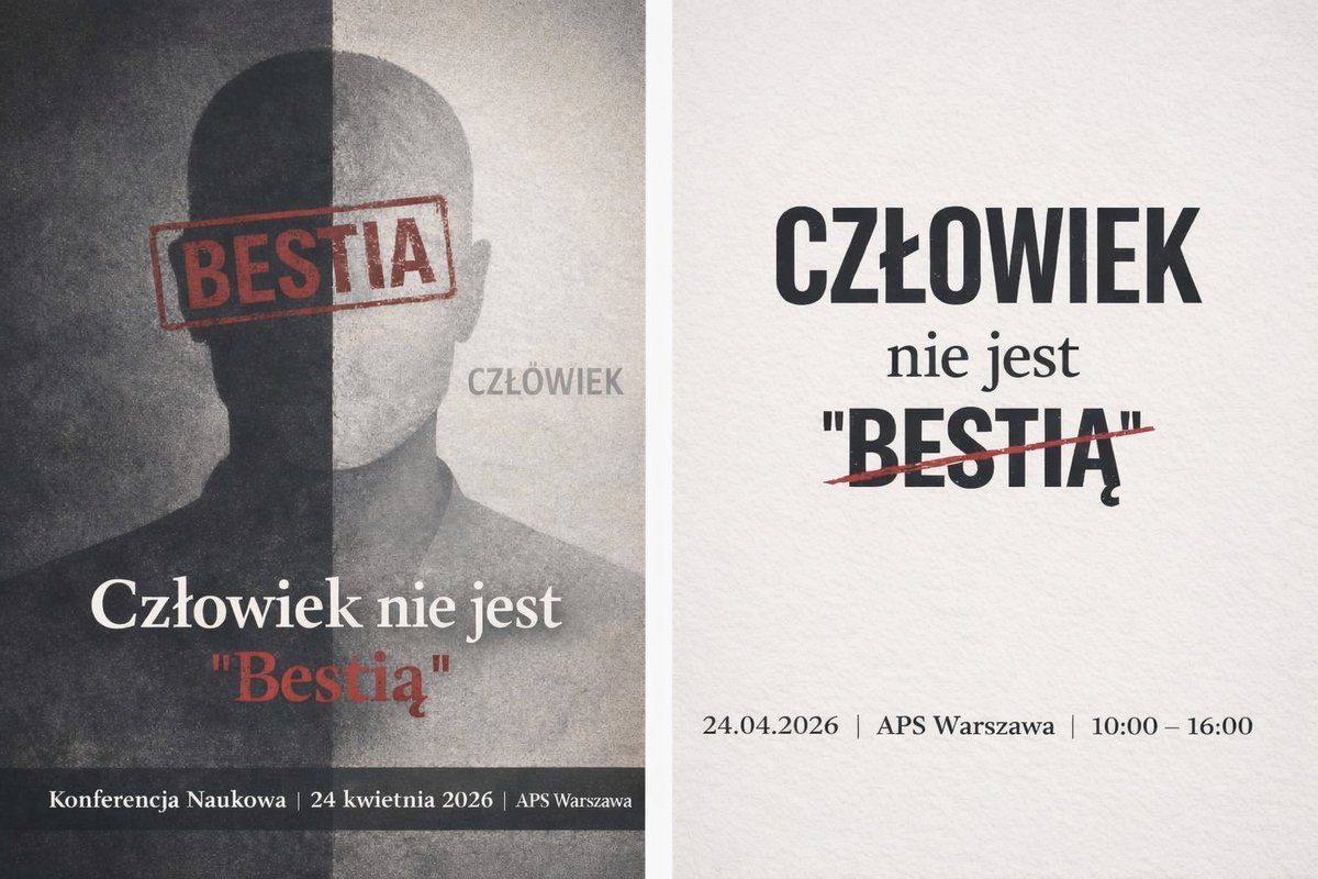 kmieciak_b's tweet image. 🚨 Stop i uwaga!

Wraz z moimi świetnymi Koleżankami i Kolegami, z którymi tworzymy Zakład Resocjalizacji, Kryminologii I Badań w Obszarze Praw Człowieka ZAPRASZAM 2️⃣4️⃣ kwietnia 2️⃣0️⃣2️⃣6️⃣ r. na wyjątkową konferencję.
"Człowiek nie jest #bestią"

❌️Dyskusja o przestępstwach — w