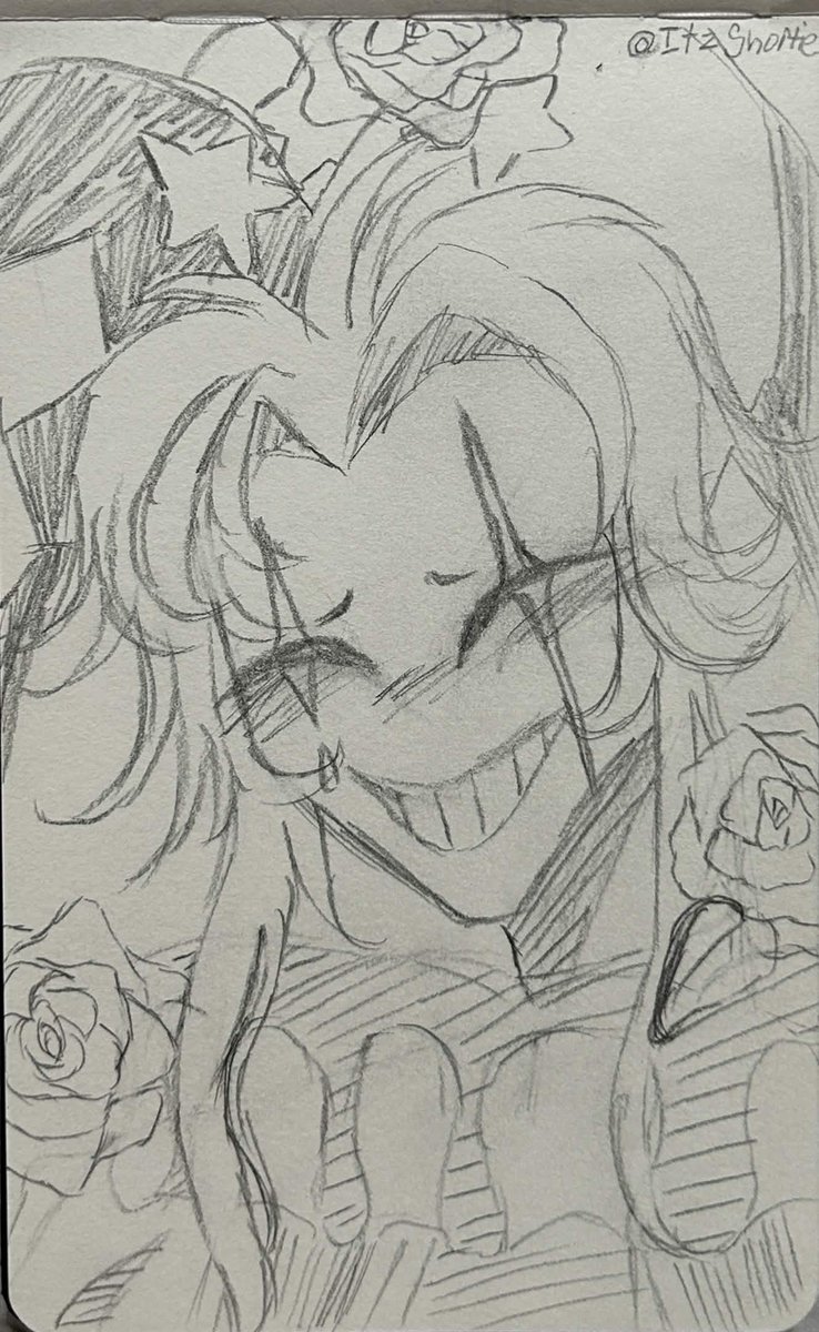 pieerot🤤🤤

(i love him...i couldnt stop myself from sketching him...but now i wanna take it to my tablet and color it...) 

#pierrottfc #thefreakcircus #thefreakcircuspierrot #thefreakcircusfanart #fanart #artwork #ArtistOnTwitter