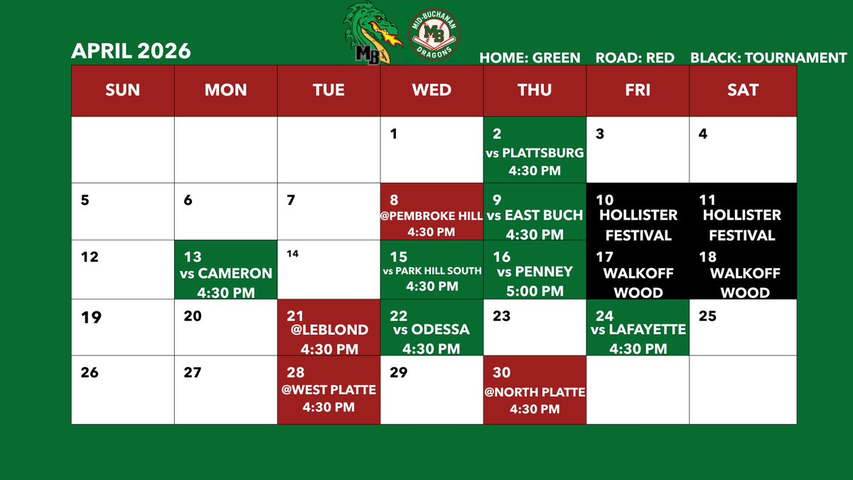 Mid-Buchanan Dragons Baseball tweet media