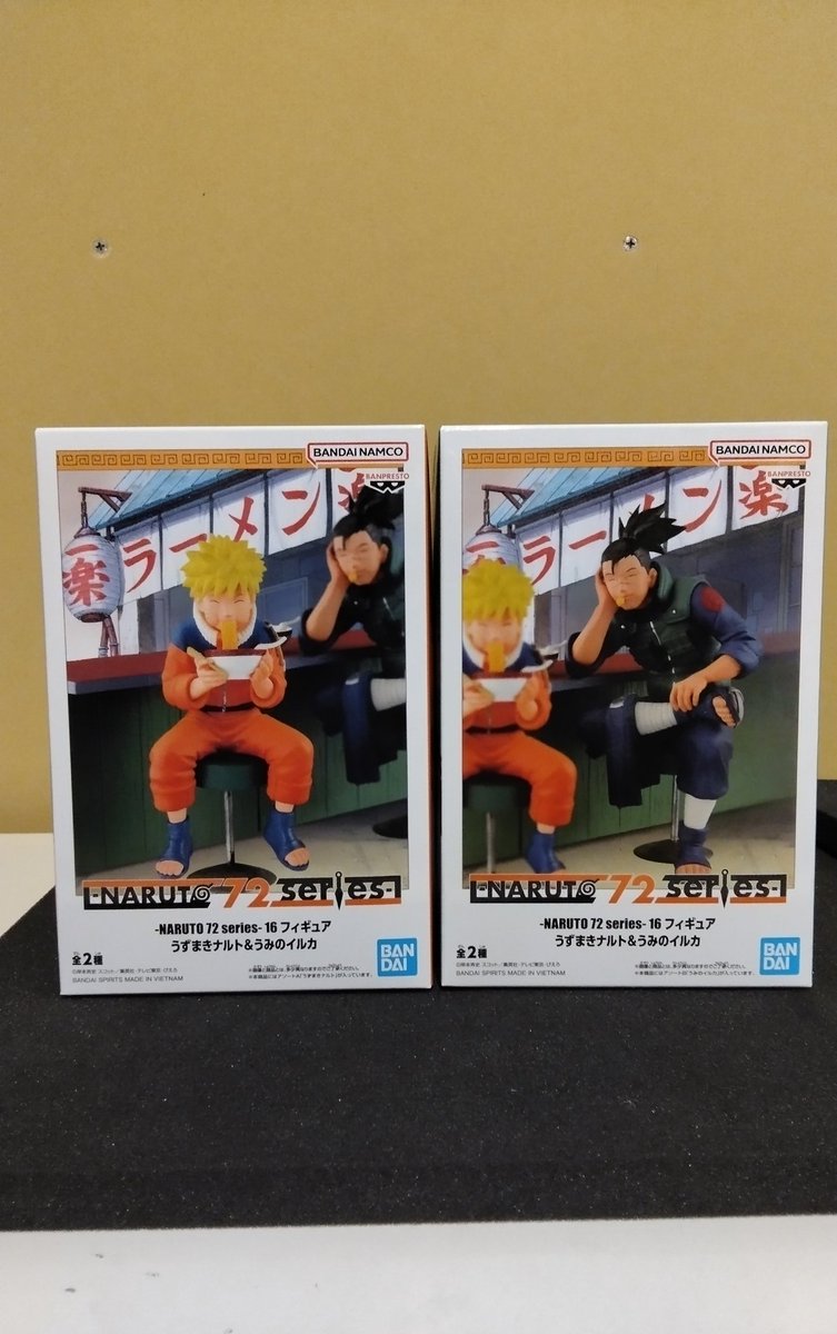 NARUTO 72 series 16 フィギュア うずまきナルト＆うみのイルカが新