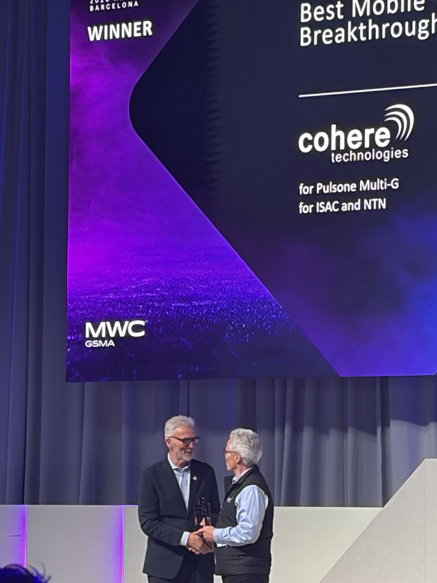 Cohere Technologies tweet media