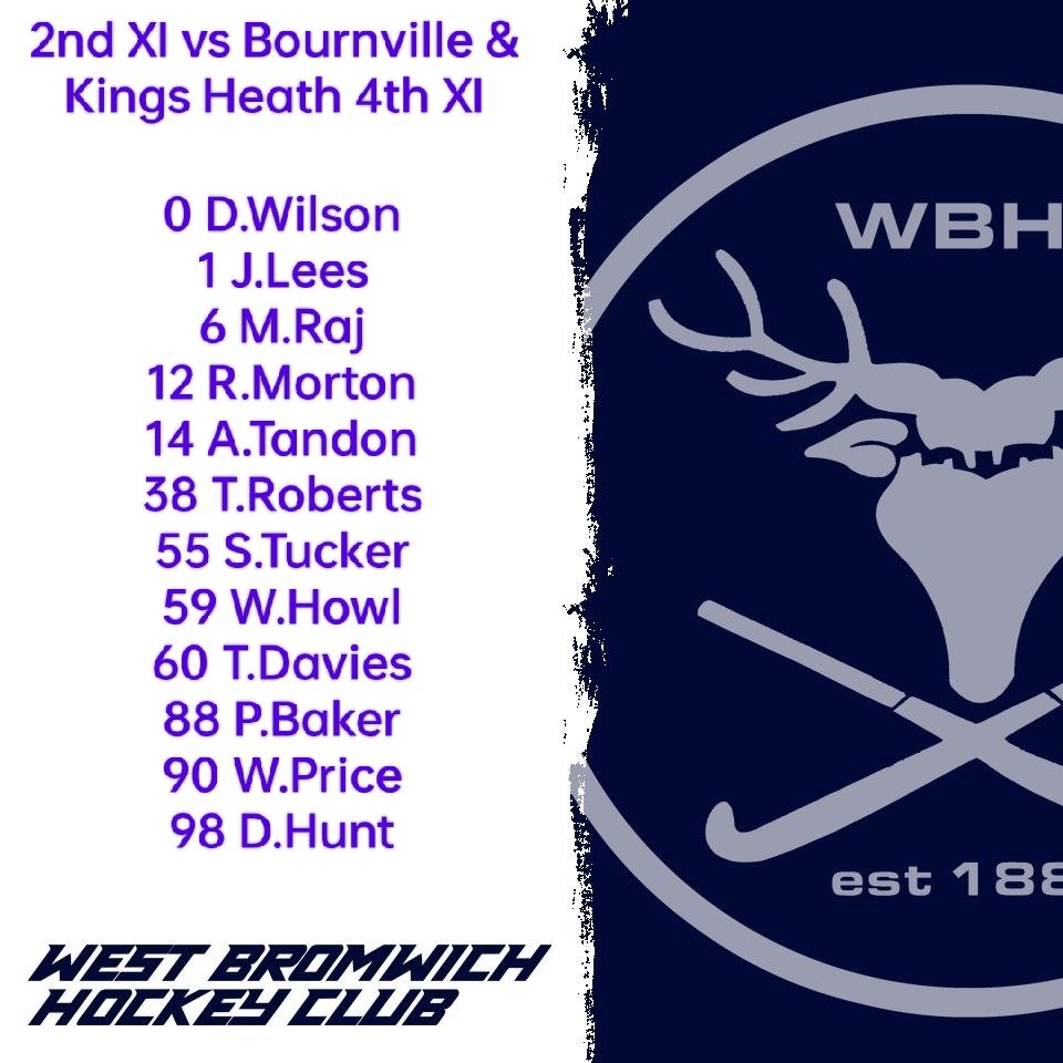 Your Stags this week as we SPRING forward🏑👊🏻

📍🏡 HOME
🕑 11:30
West Bromwich 2nd XI 🆚 Bournville &amp; Kings Heath 4th XI

📍➡️ AWAY
🕛 15:00
 Olton &amp; West Warwickshire 5th XI West Bromwich 1st XI