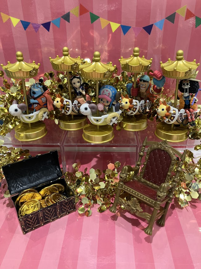 ワンピース　ワーコレ　麦わらストア　ロビン　チョッパー　フランキー　3点 新商品】 ワールドコレクタブルフィギュア 麦わらストア MERRY&SUNNY