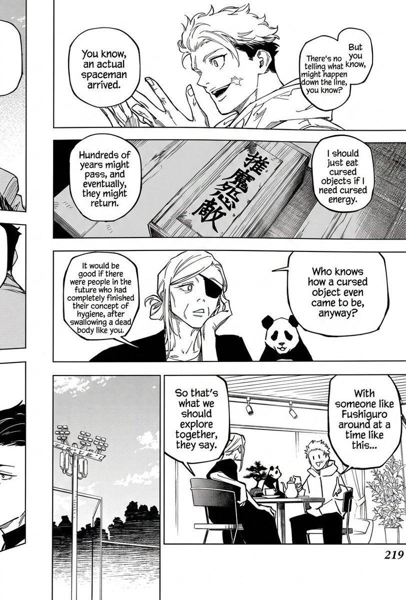 svanxo07's tweet image. Jujutsu kaisen Spoiler Chapter 25 Page:13

#jjk #jjkmodulo #modulo25 #ModuloSpoilers #JujutsuKaisen