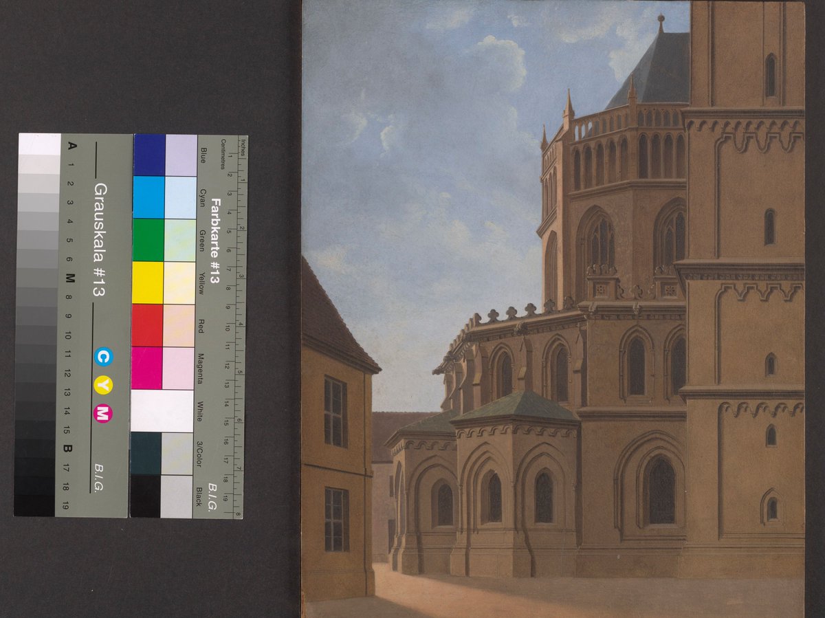 Volksstimme's tweet photo. Starke Sonderausstellung in Magdeburger Museum: Magdeburger Dom historisch: Was bei diesem Foto auffällt https://t.co/M624uS3269 https://t.co/rhrE9HEKvG