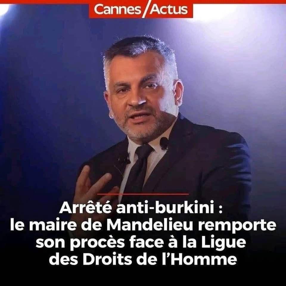 🇫🇷 Nous sommes en France 🇫🇷 , alors BRAVO pour Notre FRANCE 🇫🇷 

Bravo monsieur le maire, ça devrait être partout en France 🇫🇷