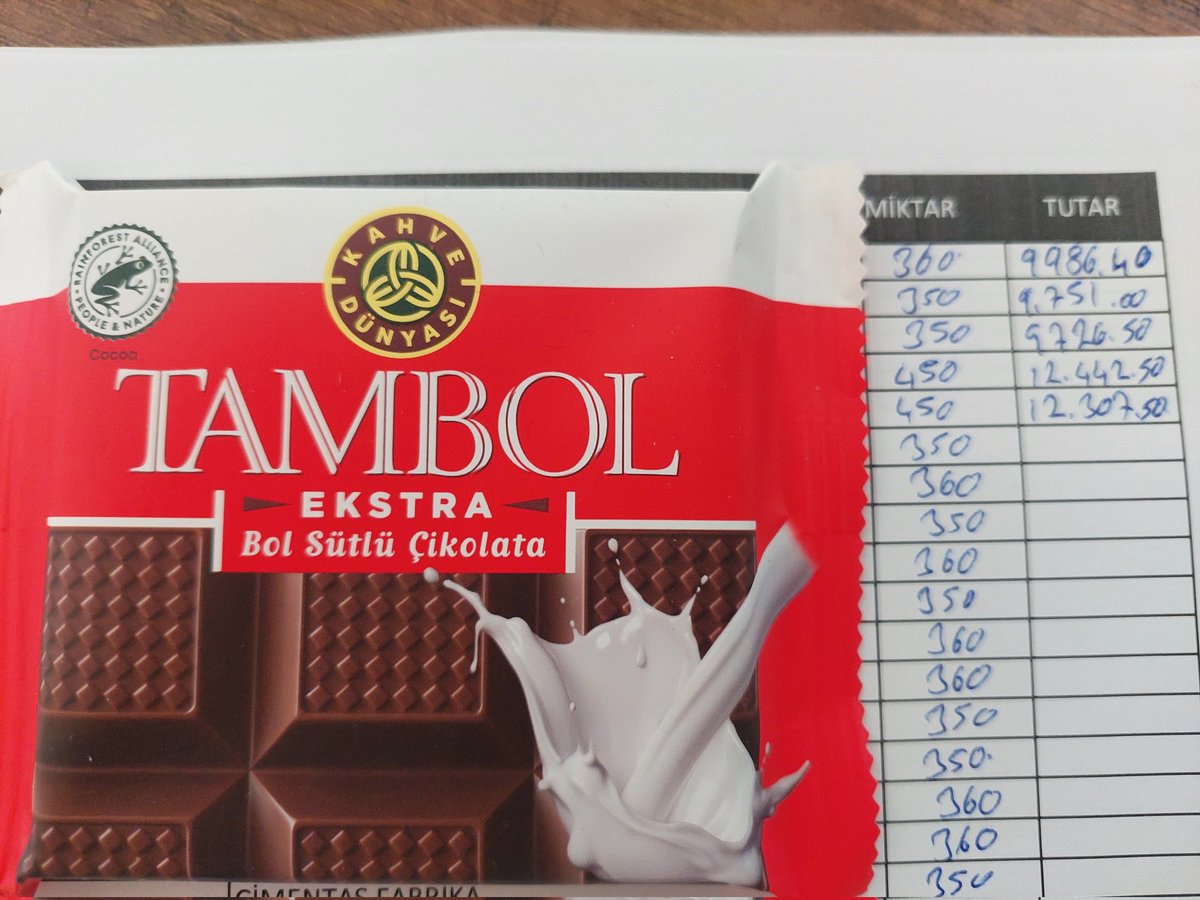 DilanBarbiee's tweet photo. Bugün baş şoför olan abi diyorki şu hesaplamayi formülle yapar mısın dedi bahşiş olarak çikolata getirdi ahahahha https://t.co/B10mEhXwqm