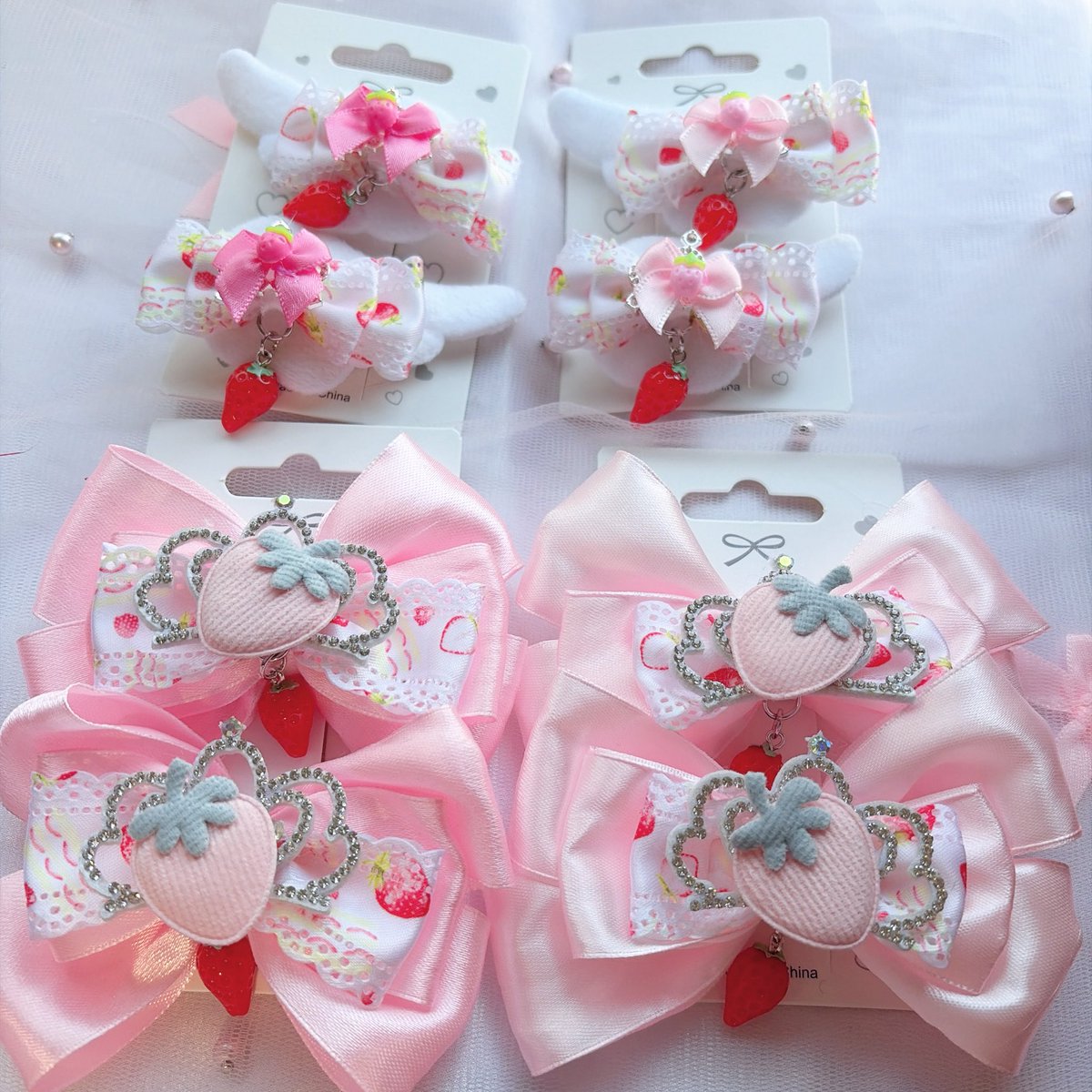 いちご展 にて販売するうさたんわーるどのいちごちゃん達紹介