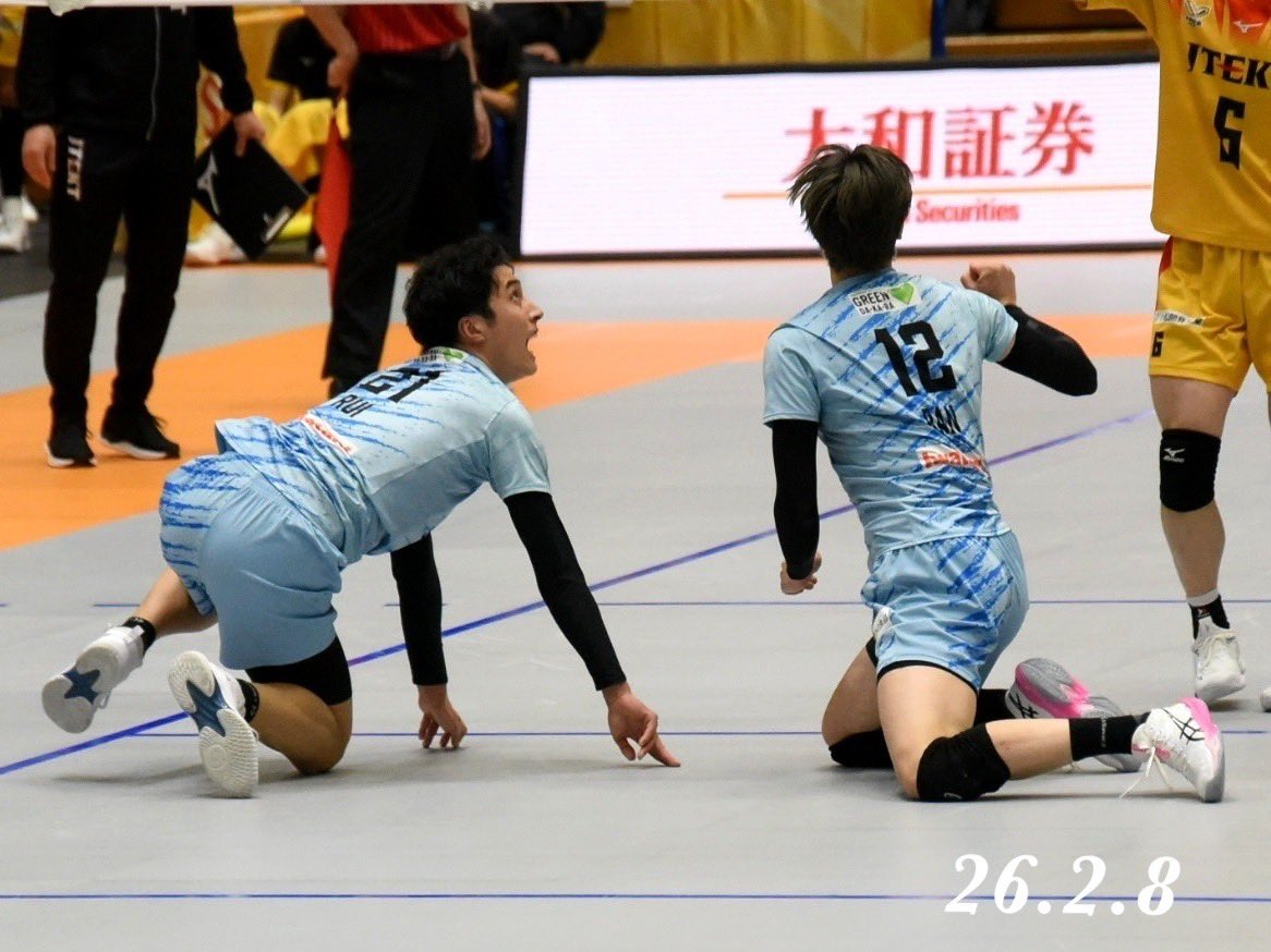 26.2.8 ジェイテクト🐝-サントリー🐦‍🔥@岡崎🏯✨️ 絶対諦めない兄弟