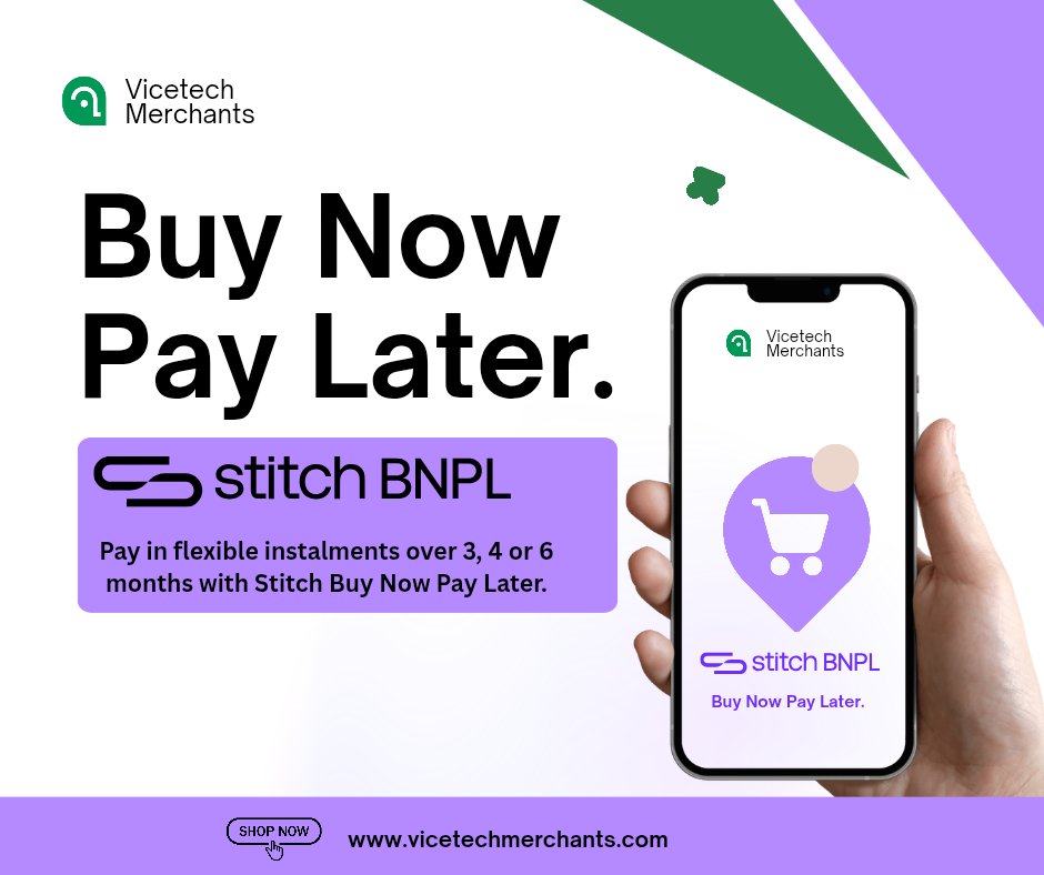 vice_tech's tweet photo. RE-OPENING SOON!
Vicetech will now offer Stitch #BuyNowPayLater at checkout. 

This means:
✅️ You can pay for your order over two months 
✅️ Get your order now. Pay for it later.
✅️ You can buy much more at once.
✅️ No deposit. No interest.

** Stitch terms and conditions https://t.co/S3BlAVRxzg
