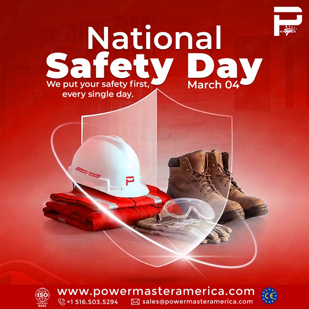 powermasterltd's tweet photo. Safety Day ! Could not be more accurate with the curent events. https://t.co/P7QL9z2vDD