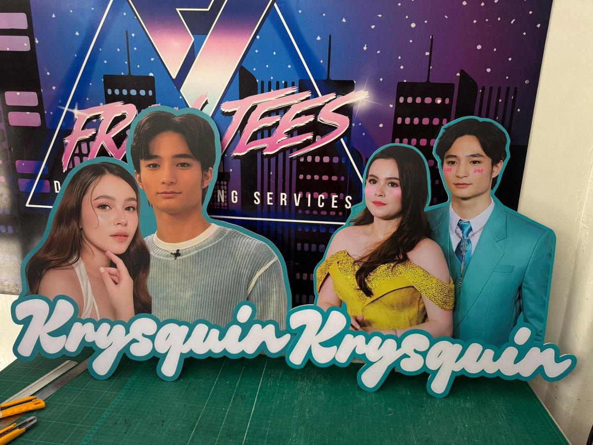 Our first props for Krysquin! 🩵💛

We’re so excited to support Krystal and Joaquin during their live shows by waving these sintras with pride! Now we’re looking for TEAM LIVE 👀

#KrysQuin #KrystalMejes #JoaquinArce