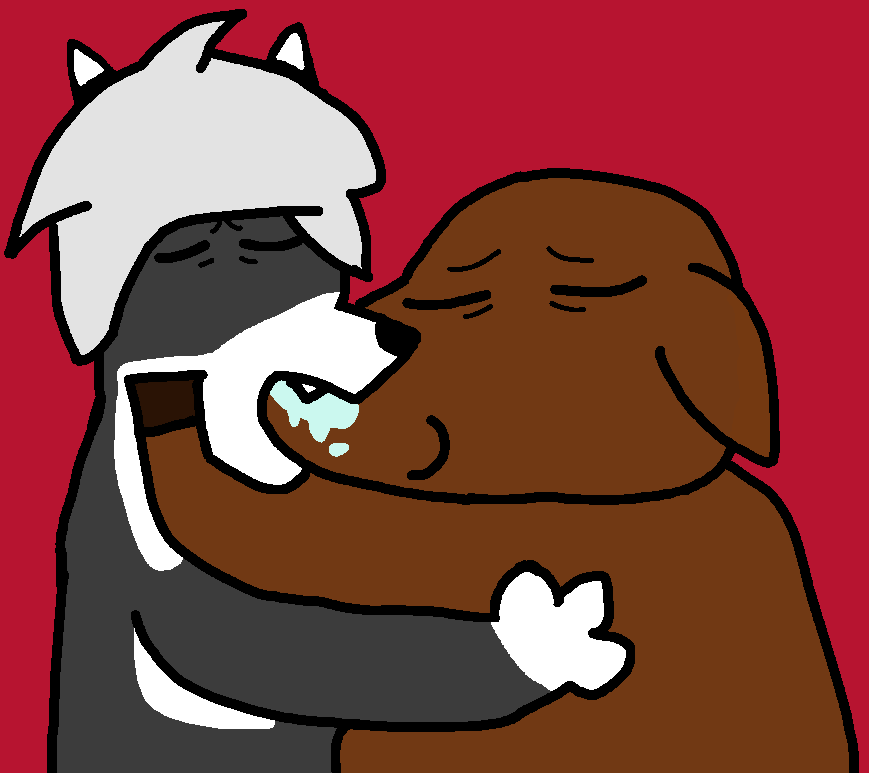 evilplapmaster's tweet photo. started drawing recently, made this for my wife on valentine's day it's like the 3rd thing i've drawn so like. it's kinda garbage but i wanted to post it anyways https://t.co/CQgsna8SM8