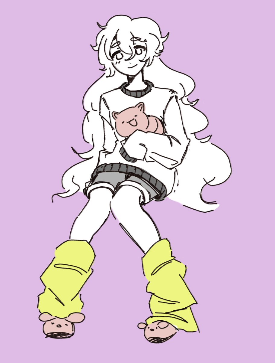 Appleandpan's tweet photo. Nighttime doodle,, Might render,, the daughter ever,, https://t.co/zeOVncOzat