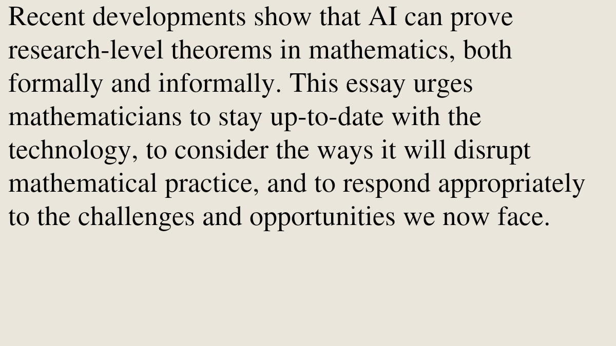 Math History and Overview Papers tweet media