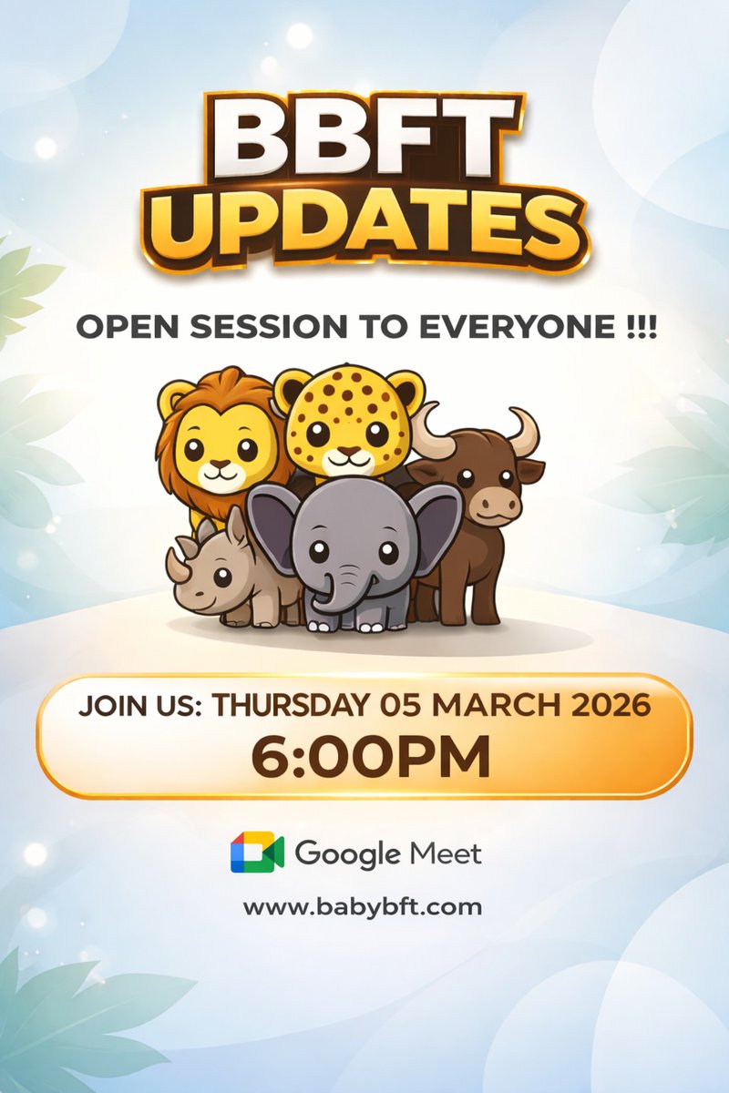 MphoMopeli's tweet photo. π¨ Tonight 6PM π¨
$BBFT updates dropping, stay tuned for the link! Open session, spread the word. π₯
The train is at full speed: FIRST African DEX powered by $BFT + $BBFT. History in the making. Road to ATH ACTIVATED ππ
#BBFT #BFT #MoonMission2026 #RoadToATHππ https://t.co/qwykKNmotO