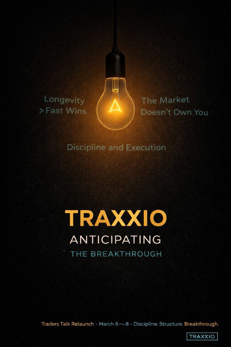 _TRAXXIO_'s tweet photo. Get ready!  Traders Talk Relaunch starts TOMORROW, March 6, at 7-8 PM!

Uncover vital trading insights:

Your breakthrough begins here!
Join the TRAXXIO official Telegram for live sessions:
[https://t.co/Q08D8kAyYn]

#TradersTalk #Traxxio #Trading #LiveSession https://t.co/LCQPGmu2Zw