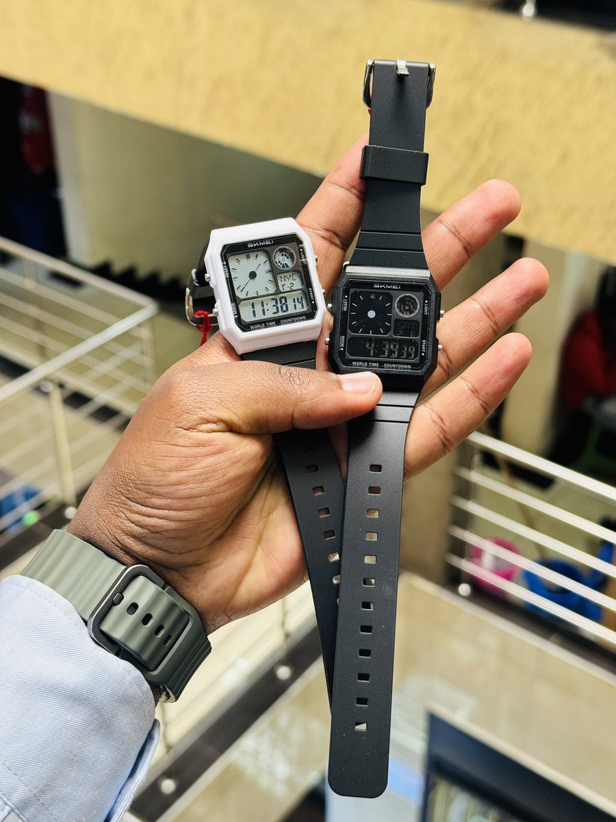 AmRoggoz's tweet image. SKMEI 2347 

Available in Normal LED with White Casing or Blackout LED with Black Casing

KSH 2000

📍Cookie House 2nd Floor Shop 209
📞 0733 315 348
#TechIt | @techscents_ke