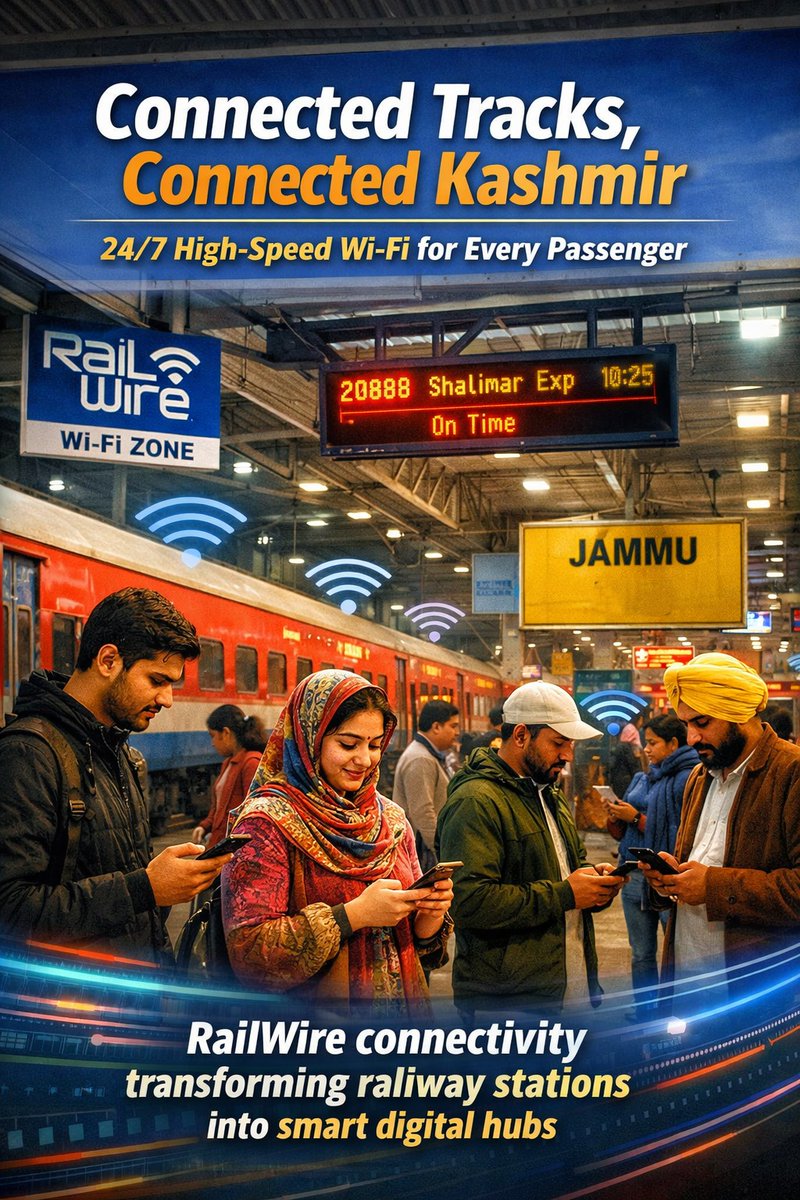 MrKhan780399010's tweet photo. Digital infrastructure se transparency aur security dono mein sudhaar. Modern system, modern mindset. #BadaltaKashmir
#SecureTravel #SmartSystems #TechEnabled #FutureReady #Progress https://t.co/O1xDkpbLJy