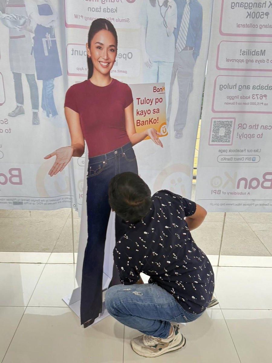Na kahit nga picture standee nga ni Kathryn ginawan ng kahalayan. Pag manyak, manyak talaga ganorn Alvin!