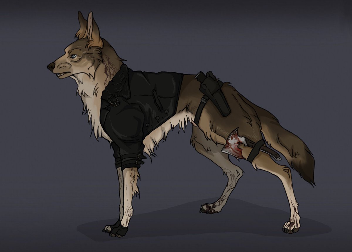 Oh how the years have changed you 
#ResidentEvilReqiuem #ResidentEvil #LeonKennedy #dogart