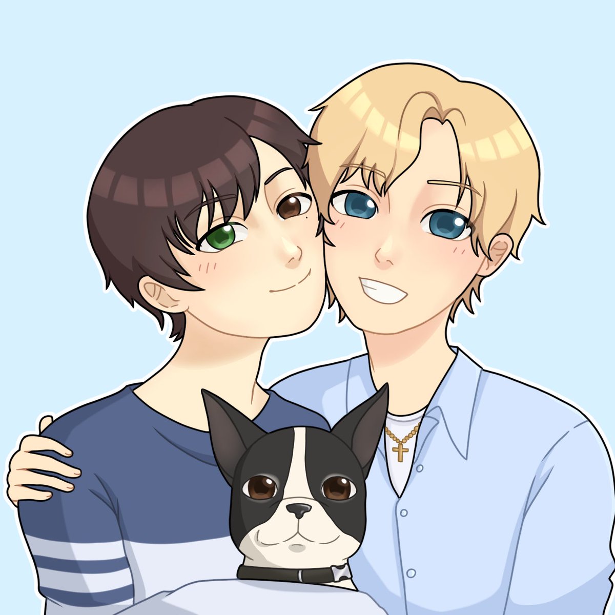 hiiwoh's tweet photo. Commissioned art too!! 😭🤠
@medditty // @toru_is_drawing https://t.co/1epmxMfcAi