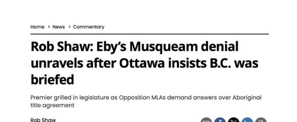 KEriksenV2's tweet photo. David Eby will not be Premier by October.

He will resign.

Bookmark this. https://t.co/fDuWPzslfx