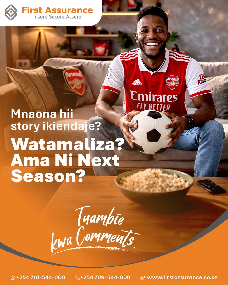 First_Assurance's tweet image. EPL imeamua kutupea stress ya bure this season.
 
Ni history in the making ama tutaanza tena kusema “trust the process”?

Predictions zenu zishuke hapa chini.

#FridayBanter #EPLDrama #FirstAssurance