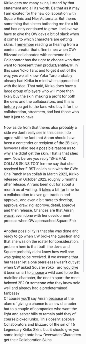 NaVanity_'s tweet photo. @jpPlayOverwatch TL;DR Anran would've been a good pick had she been out a bit longer. https://t.co/Ez32j6YV7U