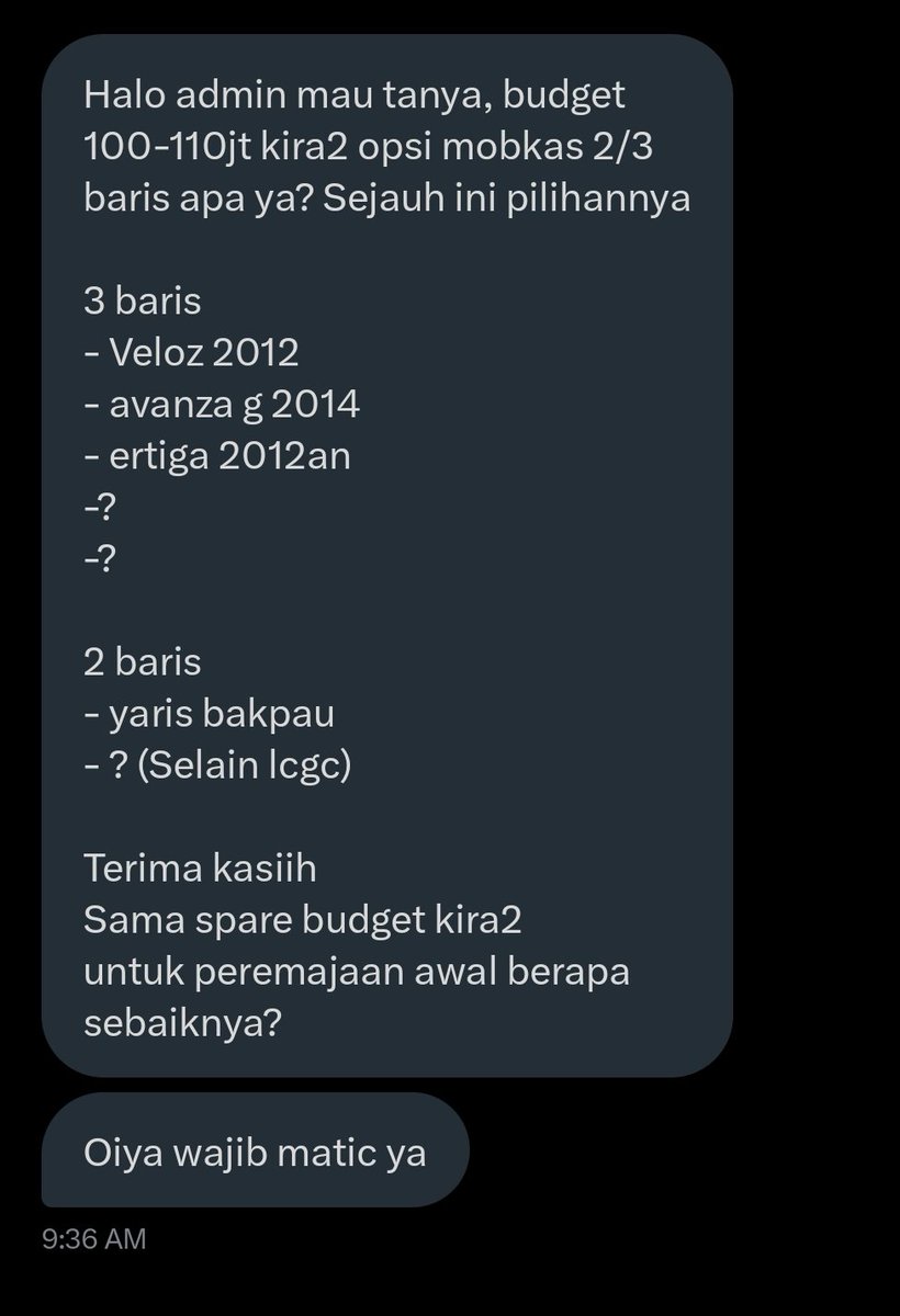 Tanya Mobil 💚 tweet media