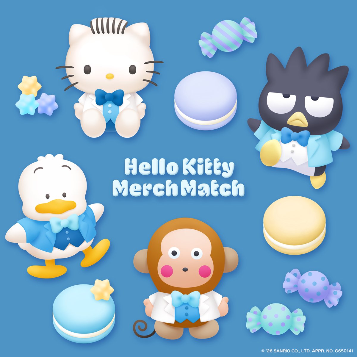 ハローキティ マーチマッチ公式 tweet media