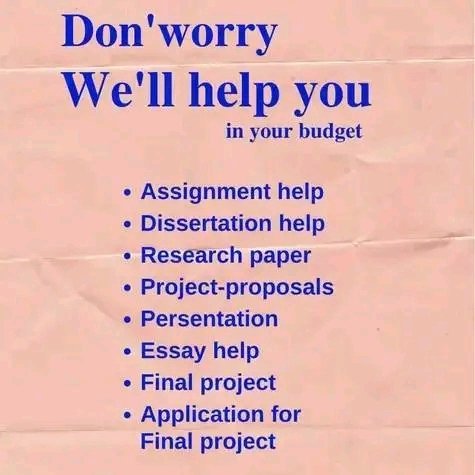 Legitwriters21's tweet image. Quality work and timely delivery;
Exams
#Onlineclass
#Finalpaper
Maths
Finance
Economics
Calculus
English
Python
Law
Stats
Essays due
Geography
#Music
Chicago essays
Assignments
Biology
Physics
#Research
Homework
Chemistry
Essay pay
Quizzes
Psychology