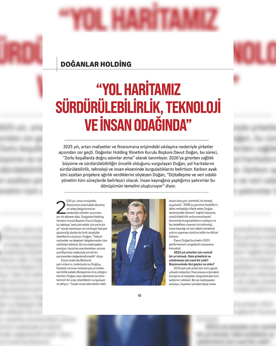 Doğanlar Holding tweet media