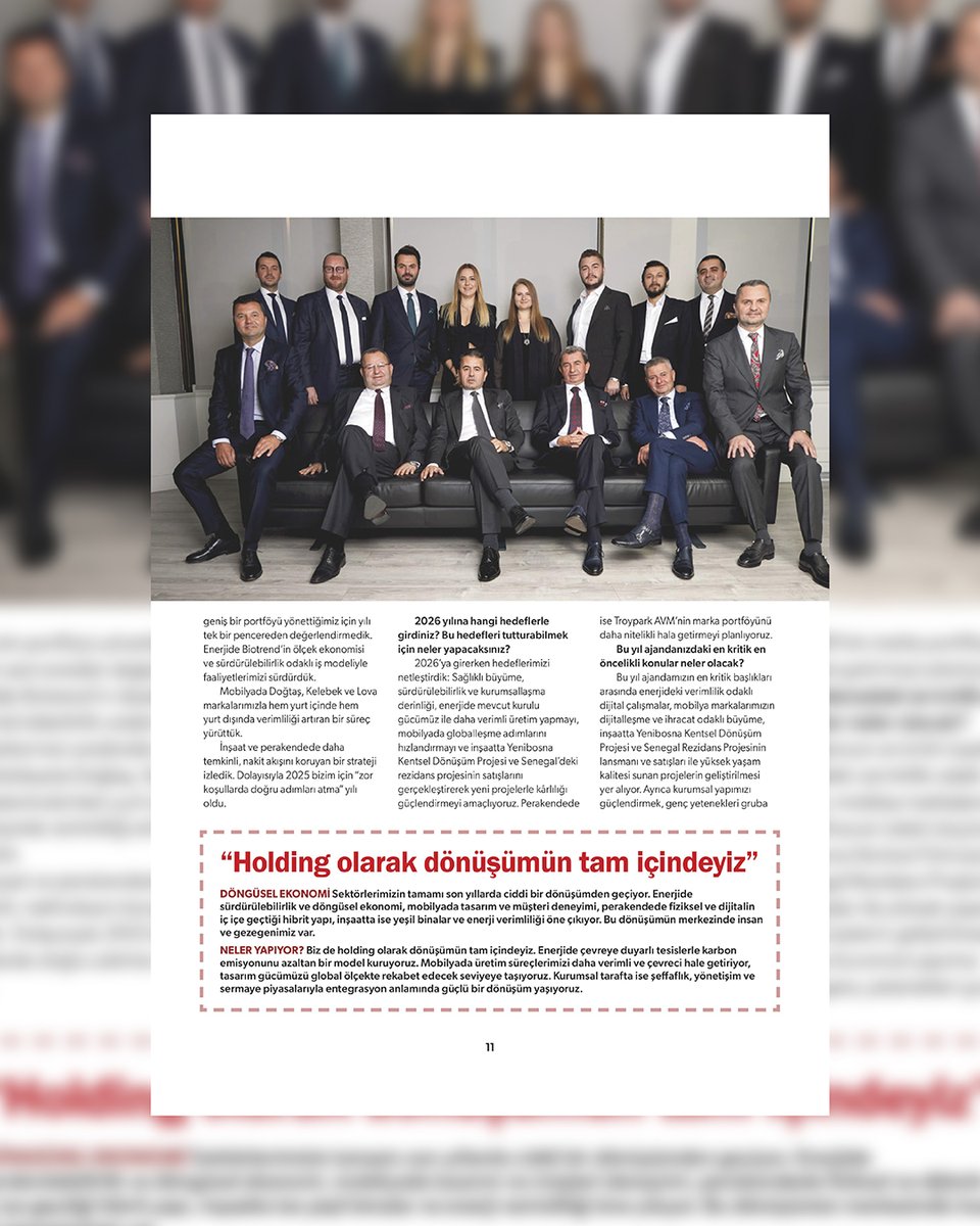 Doğanlar Holding tweet media