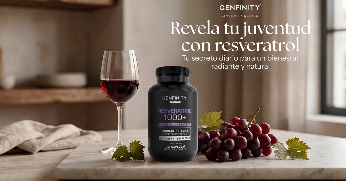 Genfinity_MX's tweet image. La esencia de lo mejor de la vida, concentrada en una cápsula. 💊

Capturamos el poder antioxidante del resveratrol, el secreto detrás del buen vino tinto, para una experiencia de bienestar puro y sin esfuerzo.

Descubre más en genfinity.com.mx 🍷
#Resveratrol  #Genfinity