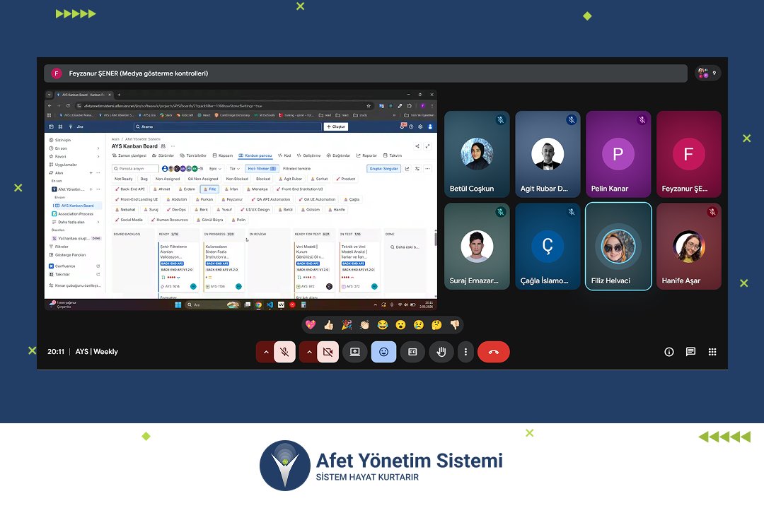 Afet Yönetim Sistemi | AYS tweet media