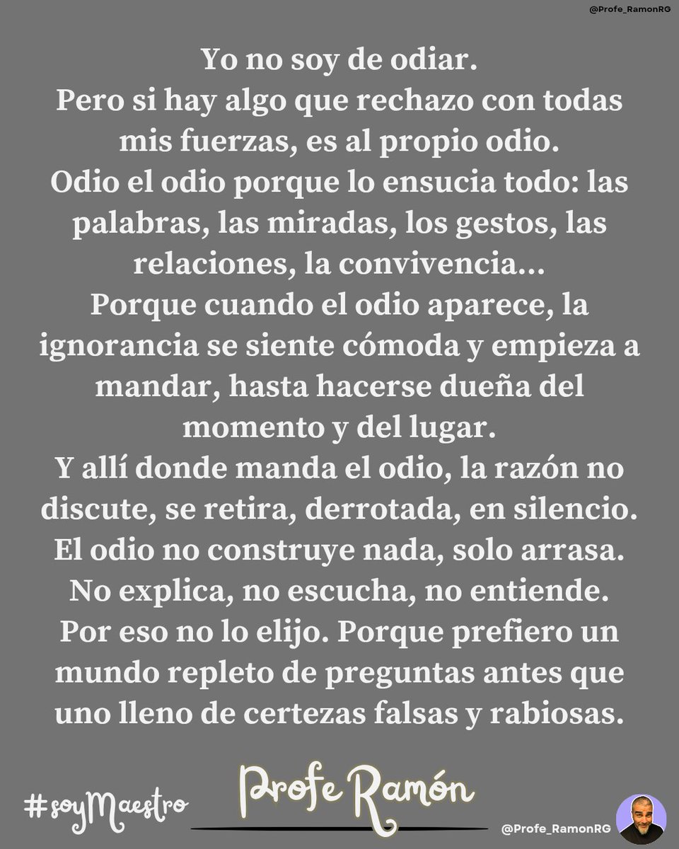 Profe Ramón ✐ tweet media