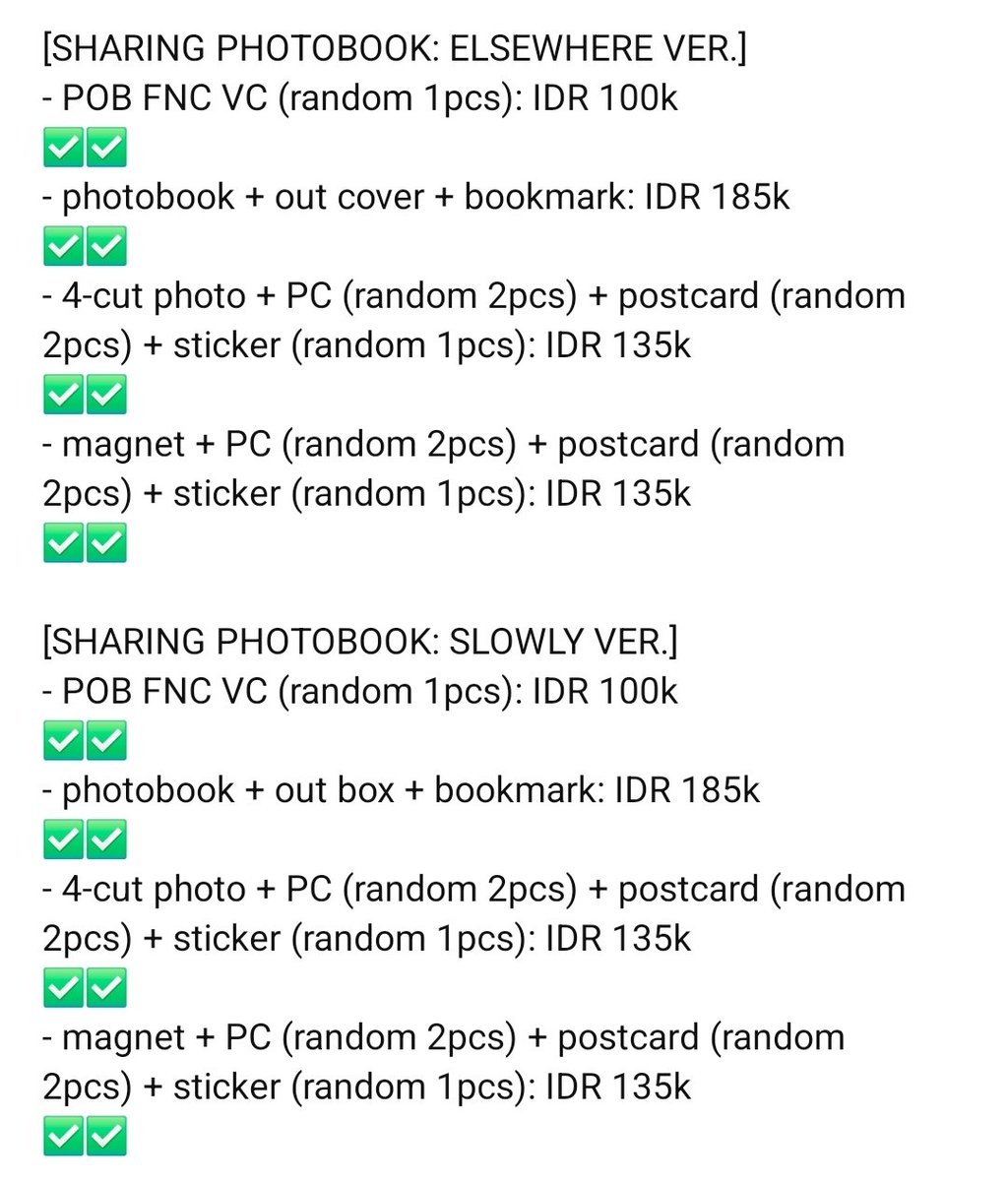 moonshotmp3's tweet photo. [INA GO] Seunghyub 3rd Photobook 'Elsewhere, Slowly' + FNC Store VC POB PC

💸 bersih KR (pelunasan EMS + tax akan ditagihkan setelah barang tiba di Indonesia

Check price on pics

Deadline: 14 March 2026 @ 5 PM WIB

DM to order! https://t.co/QC60yjUfBL