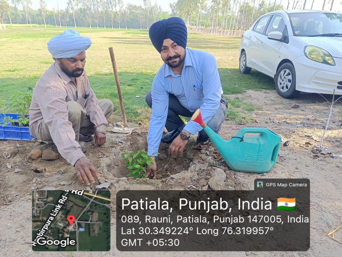 KVKPatiala's tweet photo. KVK Patiala joined the green movement by Shri Shivraj Singh Chouhan by Planting trees, to become a friend of nature, and contribute to a greener India.
@icarindia
@atari1icar
@AgriGoI
@PMOIndia
@ChouhanShivraj
@OfficeofSSC https://t.co/s08fZSMaOK