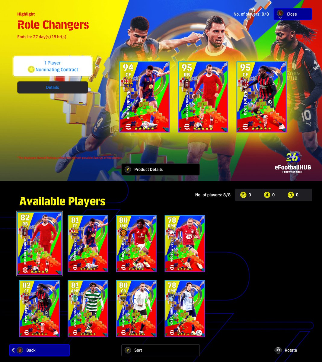 ADAYLI SÖZLEŞME 🔥

#eFootball2026Mobile