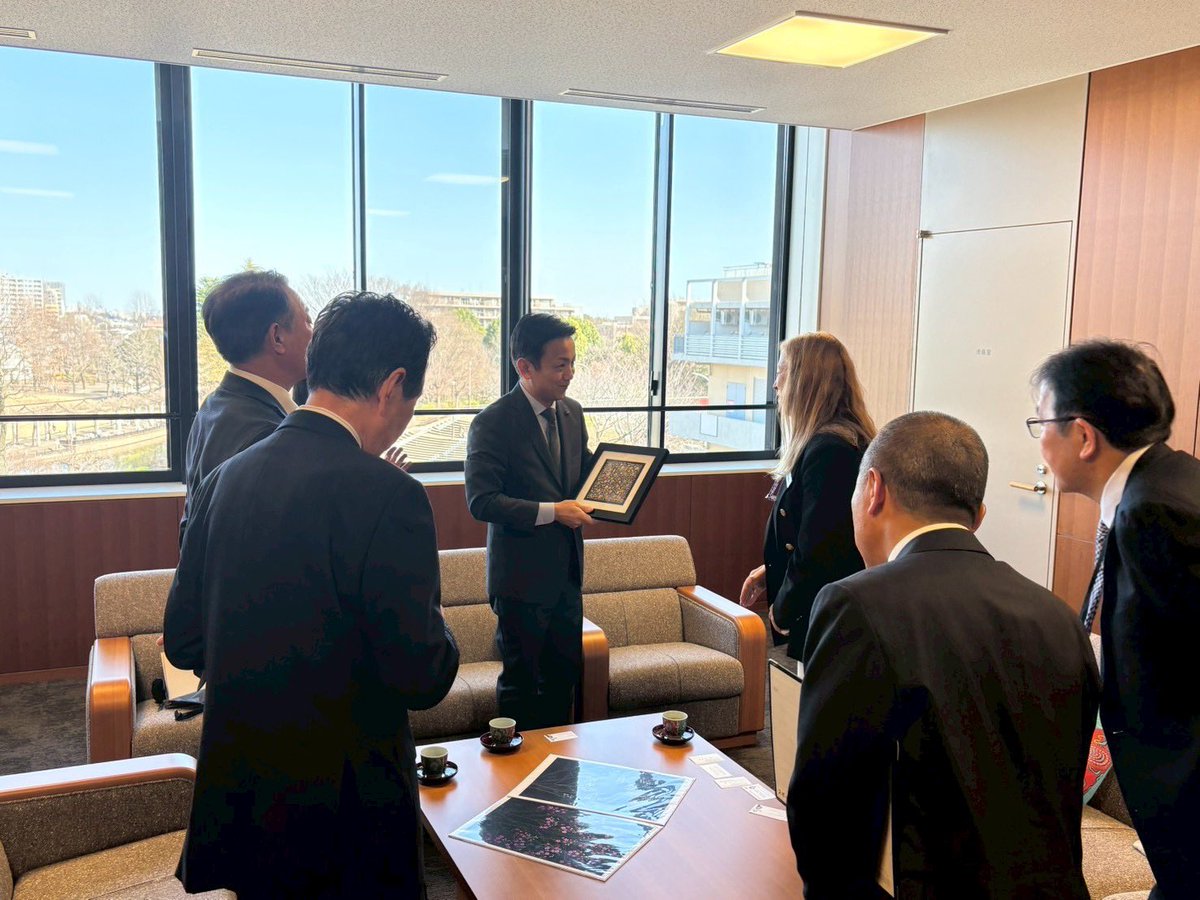 国分寺市の国際姉妹都市であるオーストラリア・マリオン市のJayne Hoffmann副市長が来庁されました。
歓迎のスピーチでは、これまで両市が積み重ねてきた友好関係を振り返るとともに、日本の歴史と人々の暮らしが良いバランスで調和する街