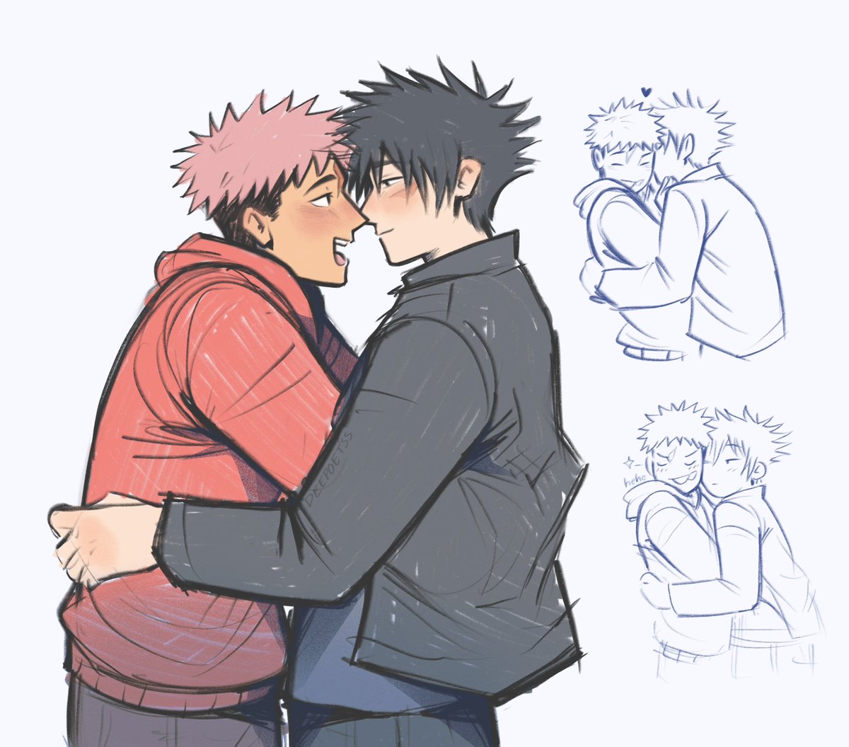 idk what gege is doing bro, they’re happy forever in my mind

#itafushi #呪術廻戦