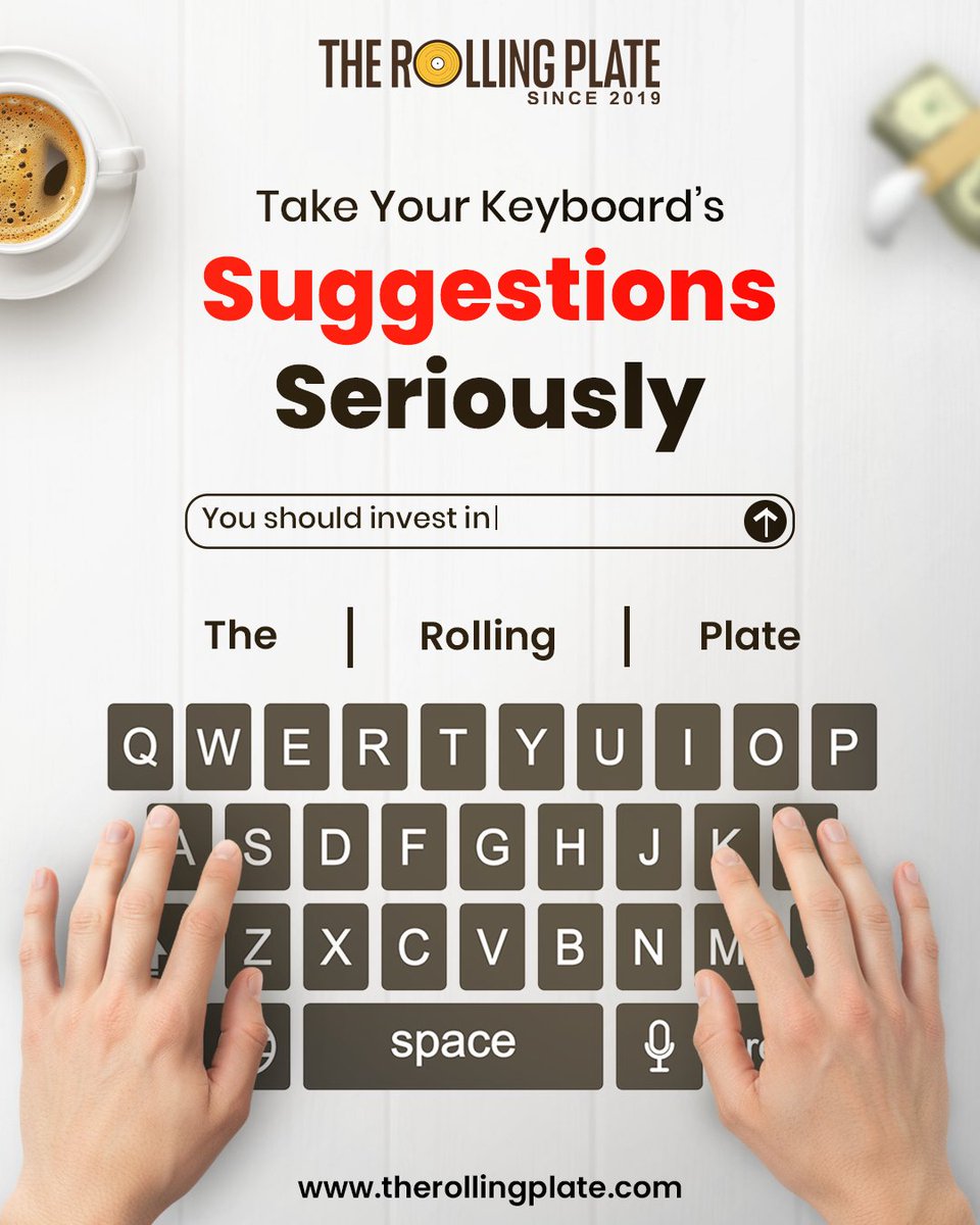 Rollingplate's tweet photo. Your keyboard might already know your next business move.
“You should invest in The Rolling Plate.”
Explore the opportunity today.

#FoodFranchise #CloudKitchen https://t.co/ccGfWmMTwD