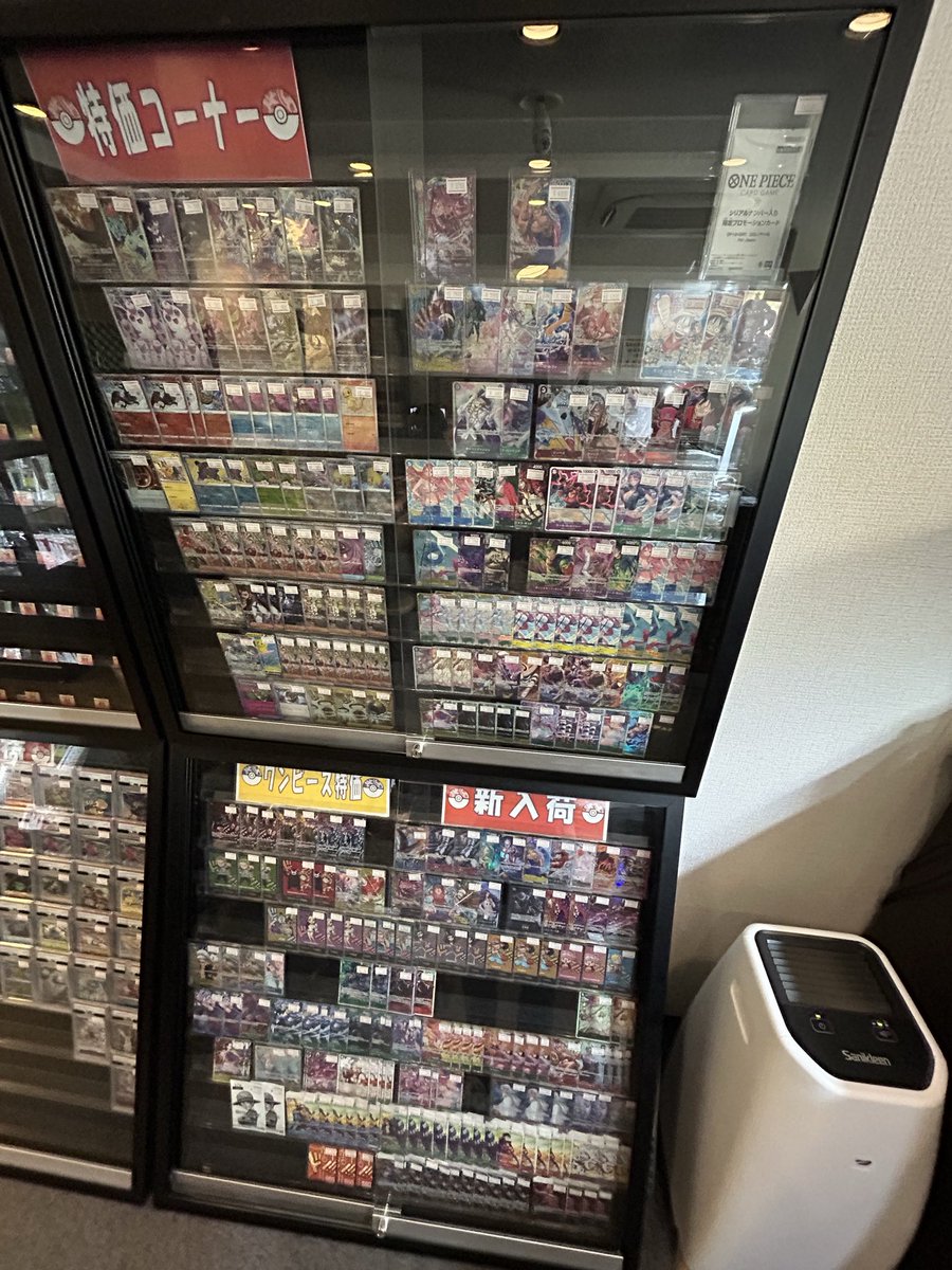 現在のショーケース状況はこちら‼️ 状態の確認はスタッフまでお声がけ