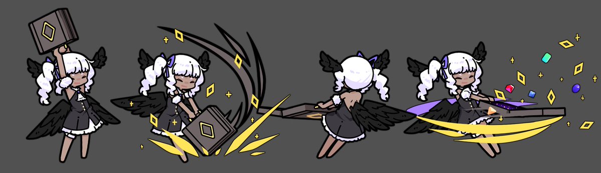 頭を撫でられすぎて怒ったサーヤがカバンを振り回すハンマーサーヤスキンをワークショップにアップロードしました。
steamcommunity.com/sharedfiles/fi…

#RabbitAndSteel