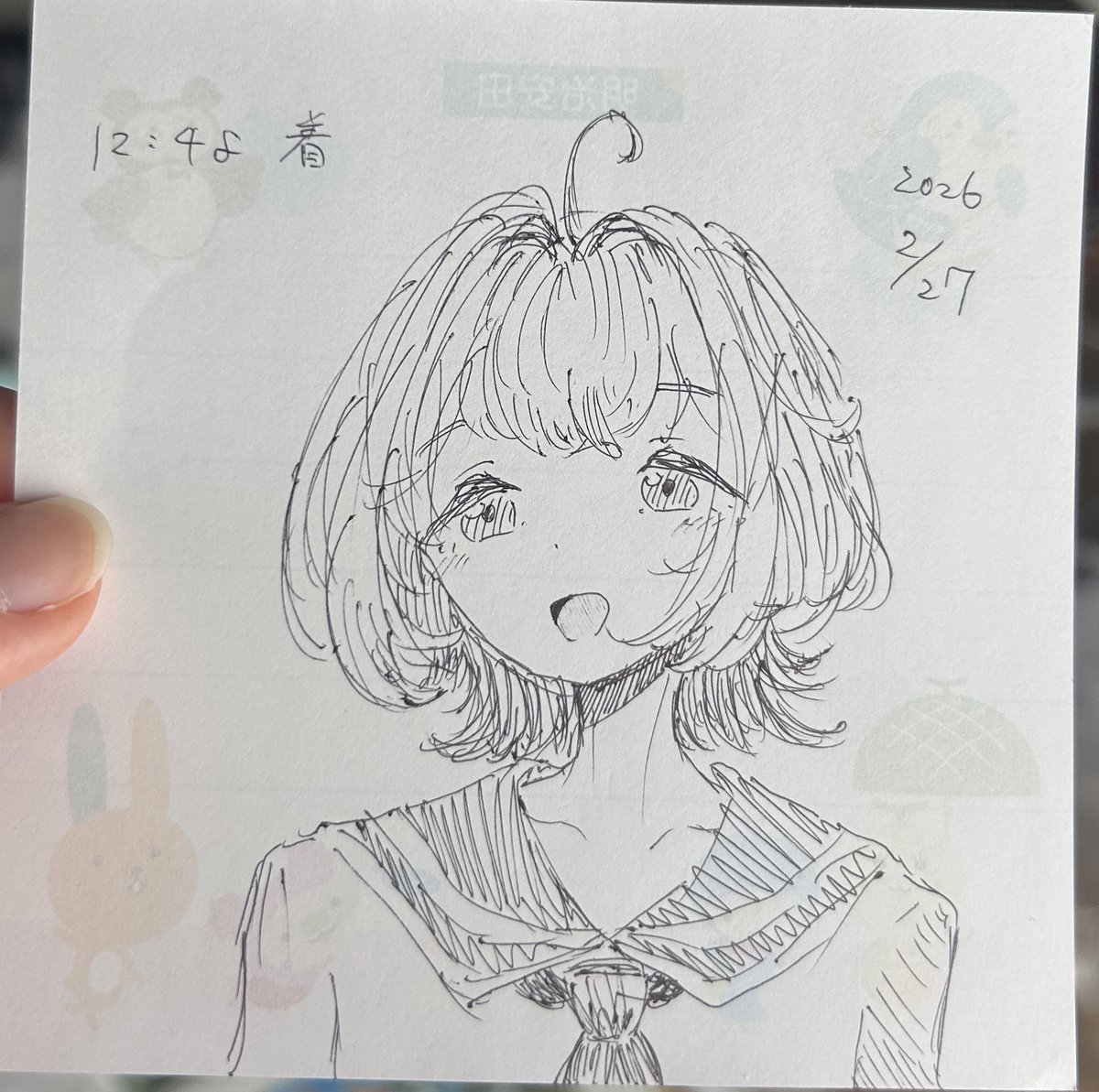 たまには絵を描いています()
学祭とかで売る時の問題はデジタルで描けないことなので、せめてデータ化の手順だけでもちゃんと覚えたい……