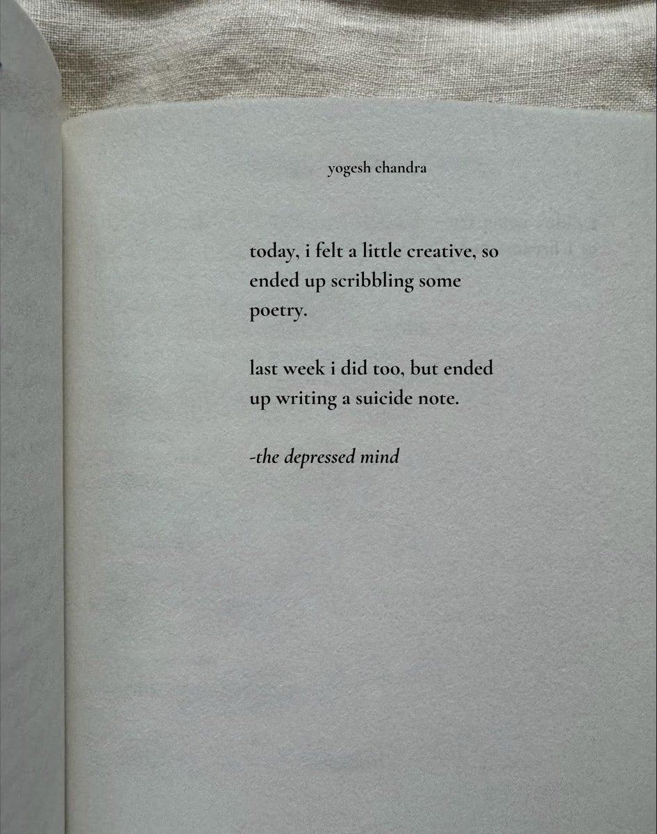 YogeshC290's tweet photo. Piece from my 2024 poetry collection, Lithium. 🤍😔
#poetry #poetrystatus #shayari #books #fijitiktok🇫🇯 #poet #BookTwitter #lithium #bookie #bookrecommendation https://t.co/cILJqDDMYH