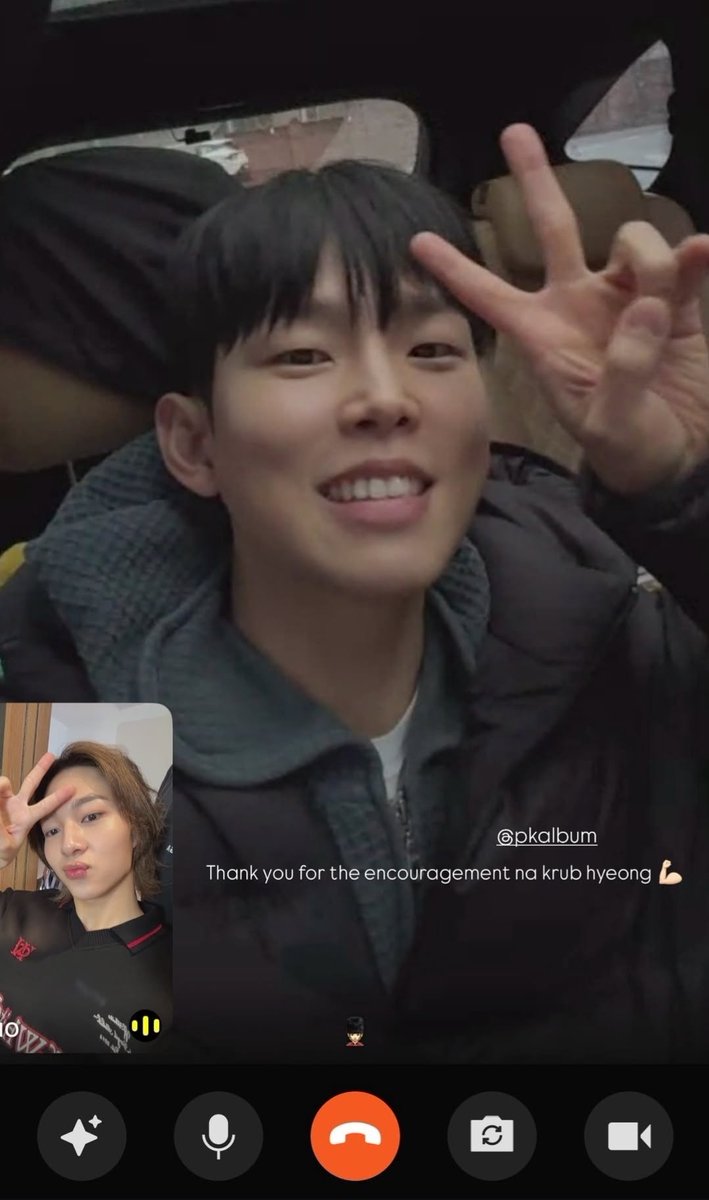 mnghaio's tweet photo. nunew congratulating paul kim for his japan debut, paul kim vidcalling to send encouragement to nunew's first fashion week 🥹 this cross country friendship is really warming! https://t.co/GccU98oFYv