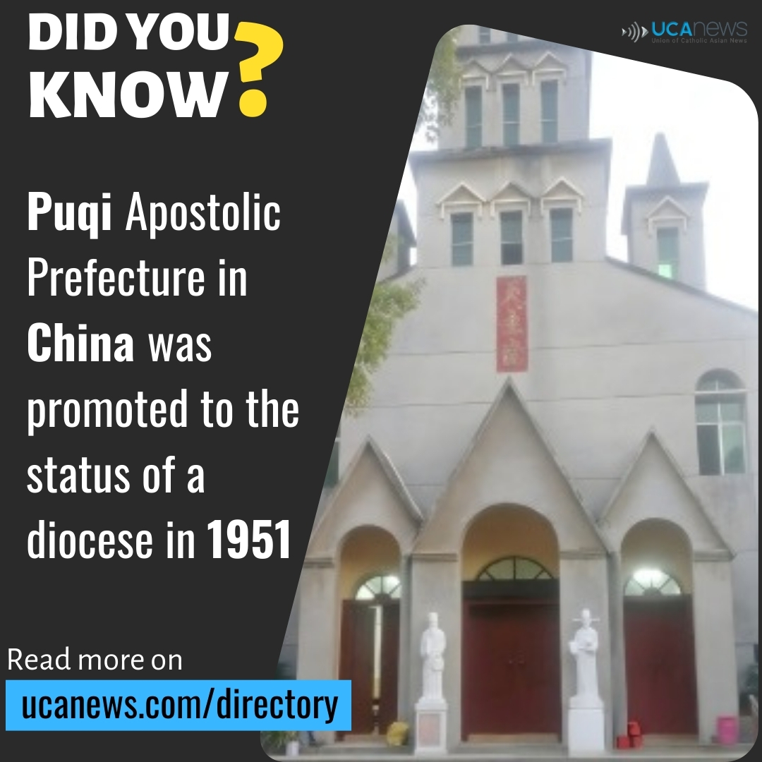 UCANSriLanka's tweet image. Read More: tinyurl.com/9sb7mvkp

#puqi  #diocese #prefecture #catholicchurch #ChurchinChina #catholichistory #churchheritage #FaithHistory #CatholicMissions #ChristianHistory