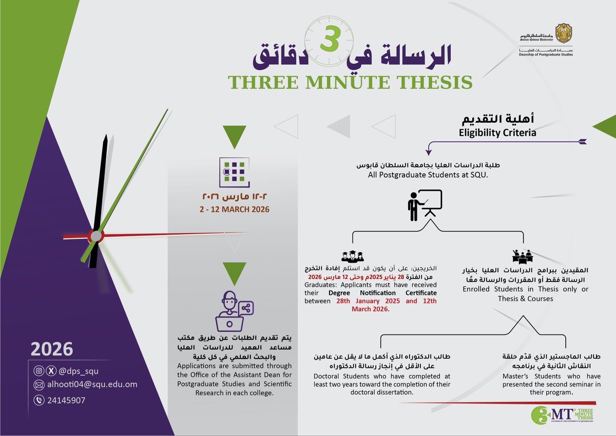 عمادة الدراسات العليا tweet media